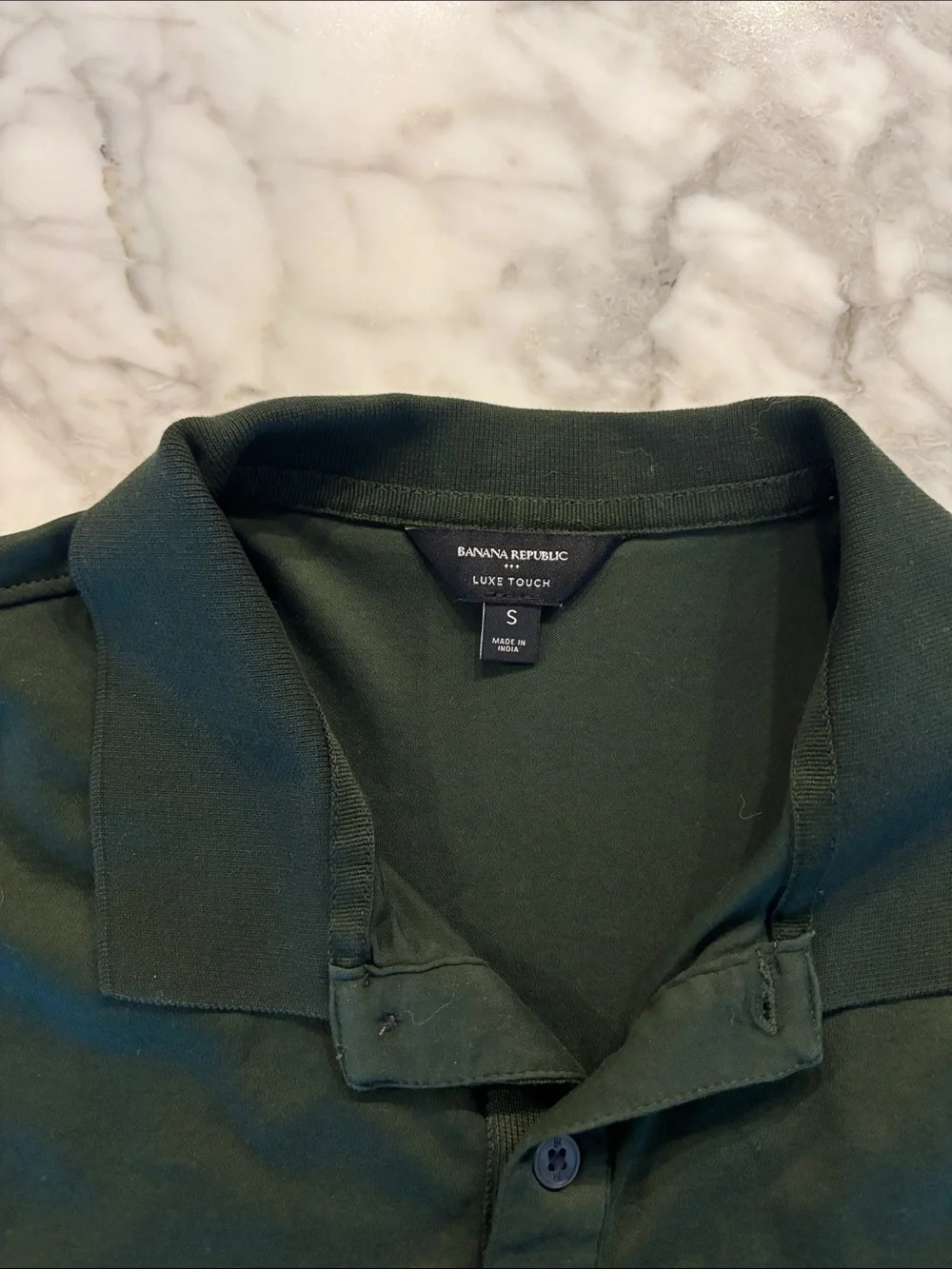 Banana republic Olive Green Men's Polo Shirt
